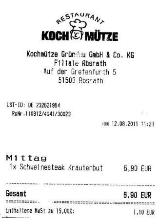 sdmc Hffner Kochmtze Restaurant